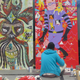 Illustration for article titled The Fine Art at NYCC 2013: Robots, Ninjas, and Anime Breakdancers
